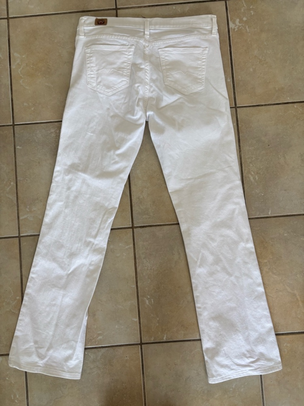 Red Engine Women's White Bootcut Jeans - Picture 6 of 6